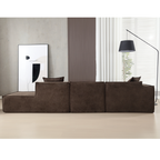 Customizable L-Shaped Modular Sofa Sectional for Modern Living Spaces - Groovy Boardz
