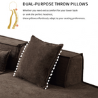 Customizable L-Shaped Modular Sofa Sectional for Modern Living Spaces - Groovy Boardz