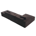 Customizable L-Shaped Modular Sofa Sectional for Modern Living Spaces - Groovy Boardz