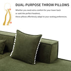 Customizable L-Shaped Modular Sofa Sectional for Modern Living Spaces - Groovy Boardz