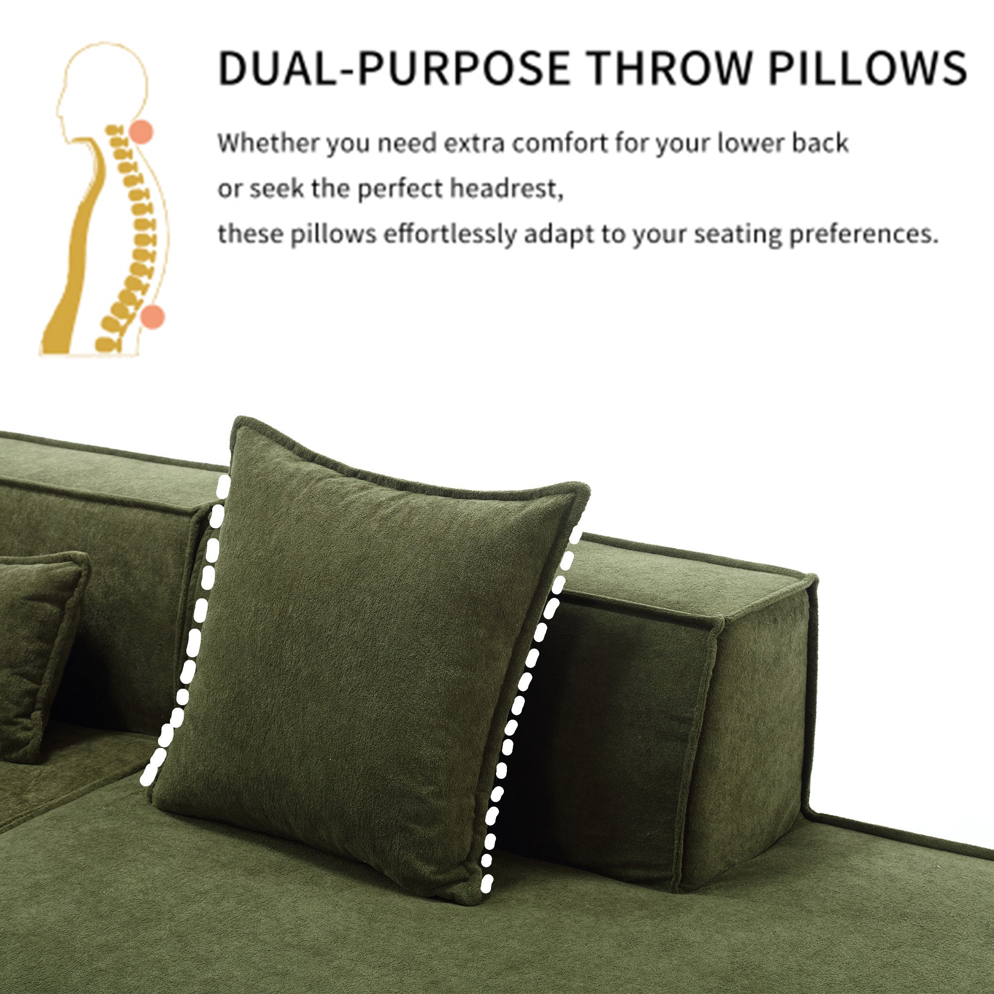 Customizable L-Shaped Modular Sofa Sectional for Modern Living Spaces - Groovy Boardz