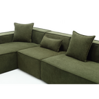 Customizable L-Shaped Modular Sofa Sectional for Modern Living Spaces - Groovy Boardz