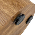 The cylindrical table with its patterned design can be easily integrated into a variety of interior styles, from coffee tables to small dining tables, workbenches.W1151P200296