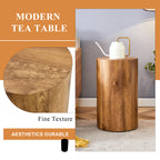 The cylindrical table with its patterned design can be easily integrated into a variety of interior styles, from coffee tables to small dining tables, workbenches.W1151P200296