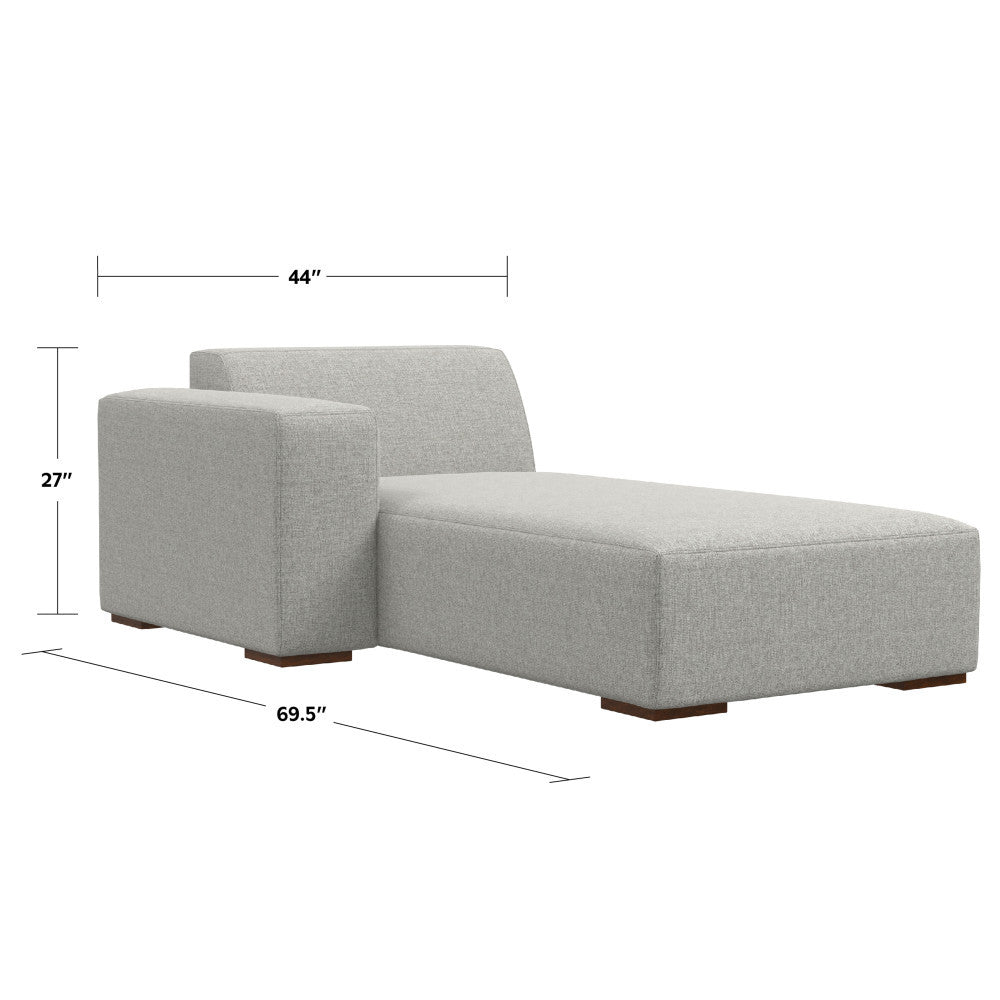 Rex Left Chaise Sofa Module