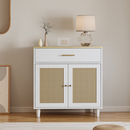 Cat Litter Box Enclosure with Scratch Pad, Hidden Litter Box Furniture, Wooden Pet House Sideboard, Storage Cabinet, Fit Most Cat and Litter Box, for Living Room Bedroom Office