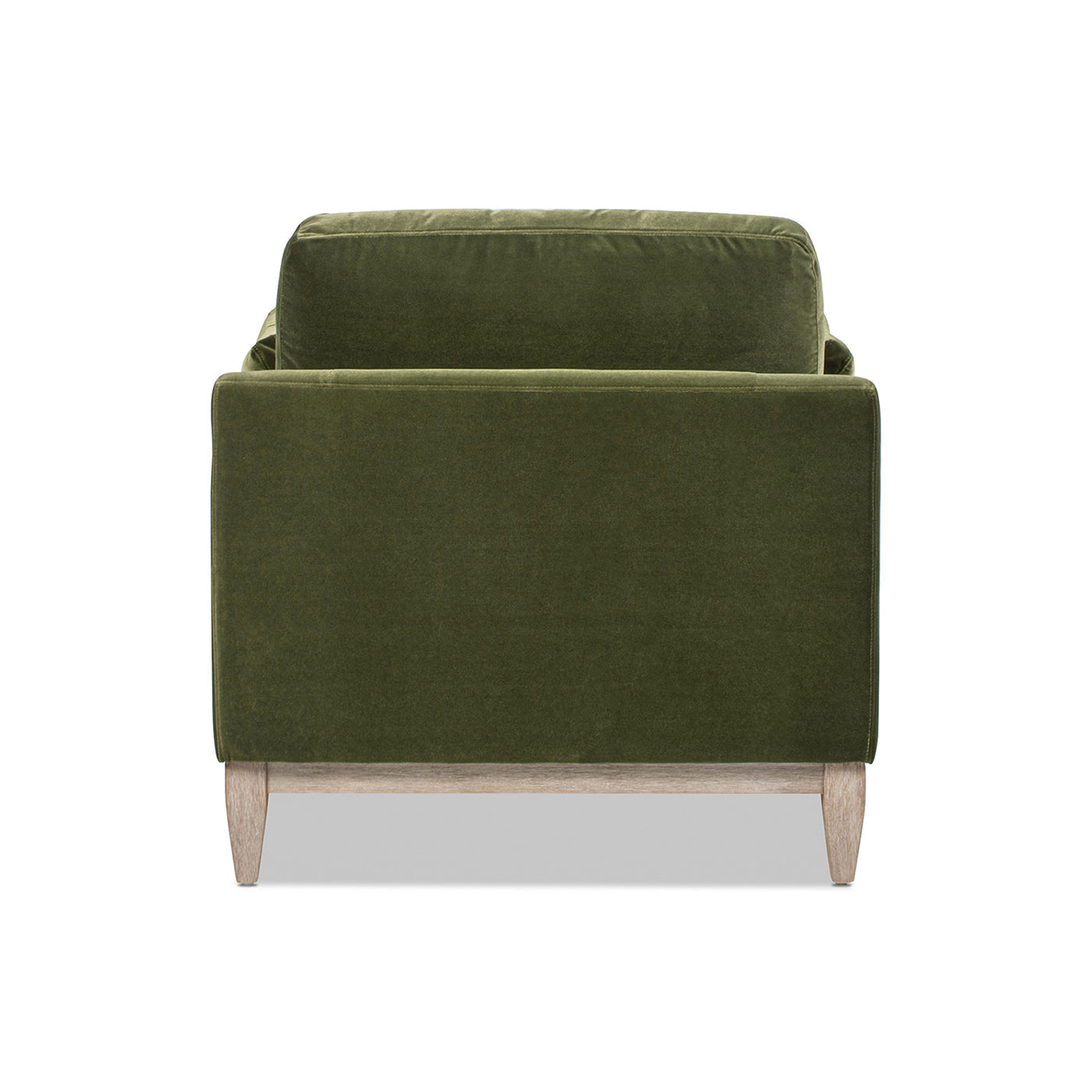 Pasadena Modern Farmhouse Chaise Lounge Chair, Olive Green