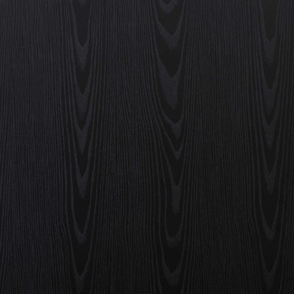 61.81(46.46) inch Extendable Dining Table, Modern Geometric Rectangular Table with Sturdy Metal Frame and MDF base, Adjustable Wooden Tabletop for Home Kitchen, Dining Room, and Office Spaces