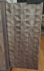 Modern Style Buffet Cabinet ,Sideboard Buffet Cabinet With Storage, Storage Cabinet with 4 Diamond-shaped relief Doors For Living Room, Dining Room, Entryway, Hallway, Kitchen, Grey