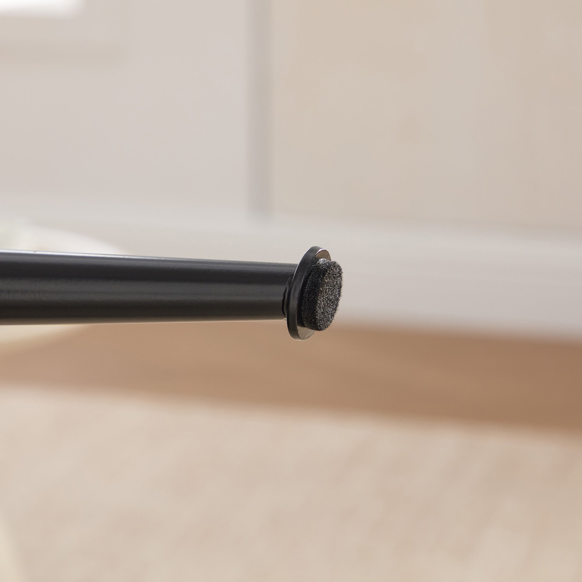 Modern Velvet Upholstered Armless Chair with Black Metal Legs for Living Room, Bedroom, Office, Green