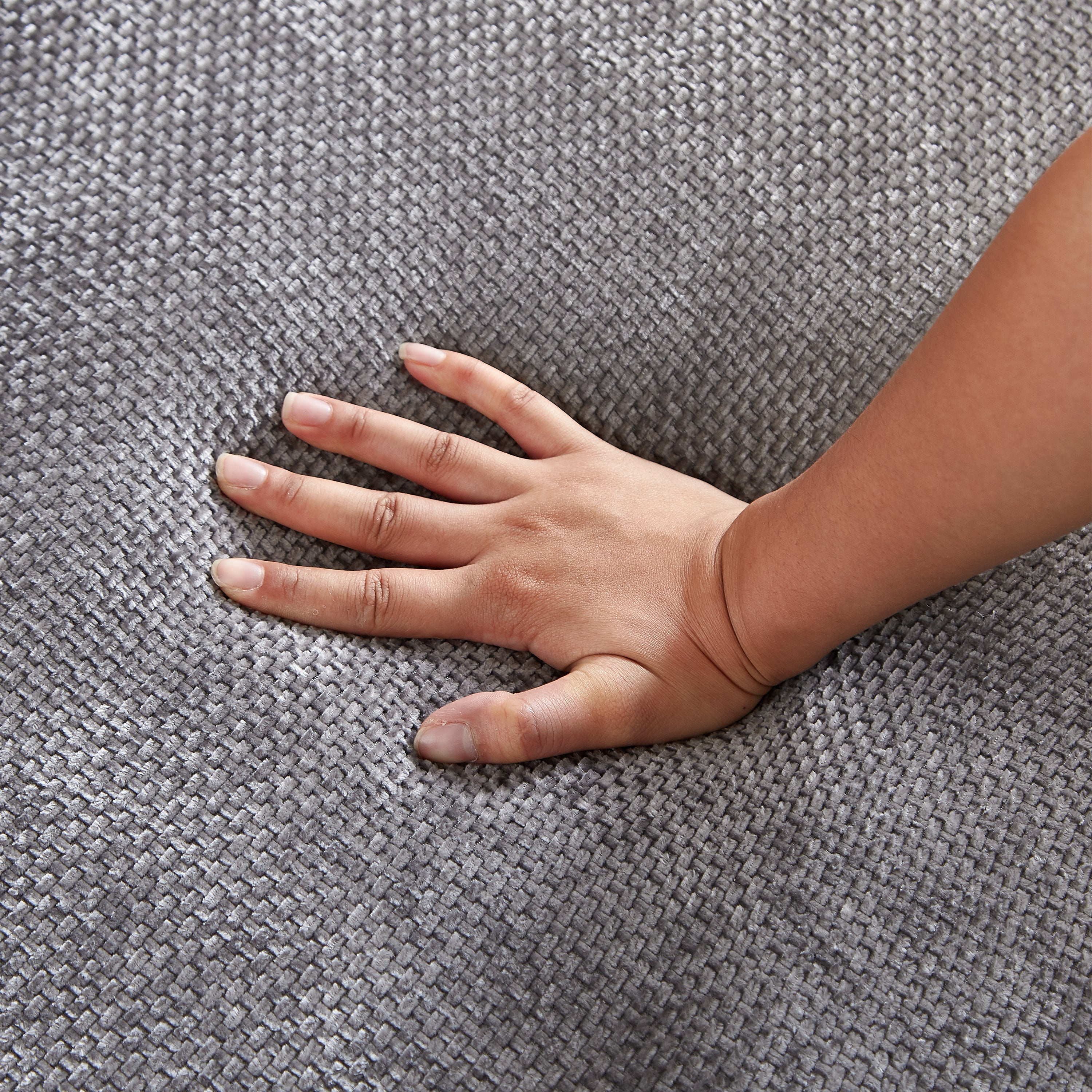 55''L Chenille Foam Single Swivel Chair, Fluffy Modern Sleeper, 360 Degree Swivel Chair for Living Room, Bedroom, Lounge and Projection Room - Groovy Boardz