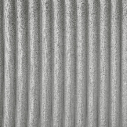 129 Oversized Sectional Sofa U-shaped Sofa Couch Modern Sofa Upholstered in Soft Corduroy with a Chaise Lounge for Living Room, Grey