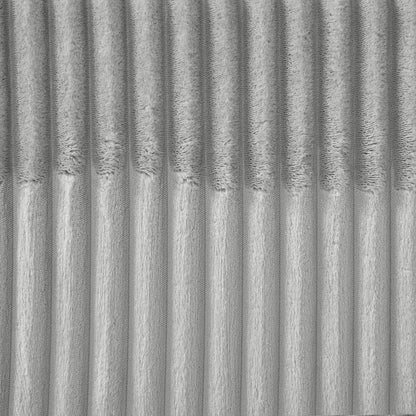 Modern Grey U-Shaped Corduroy Sectional with Chaise