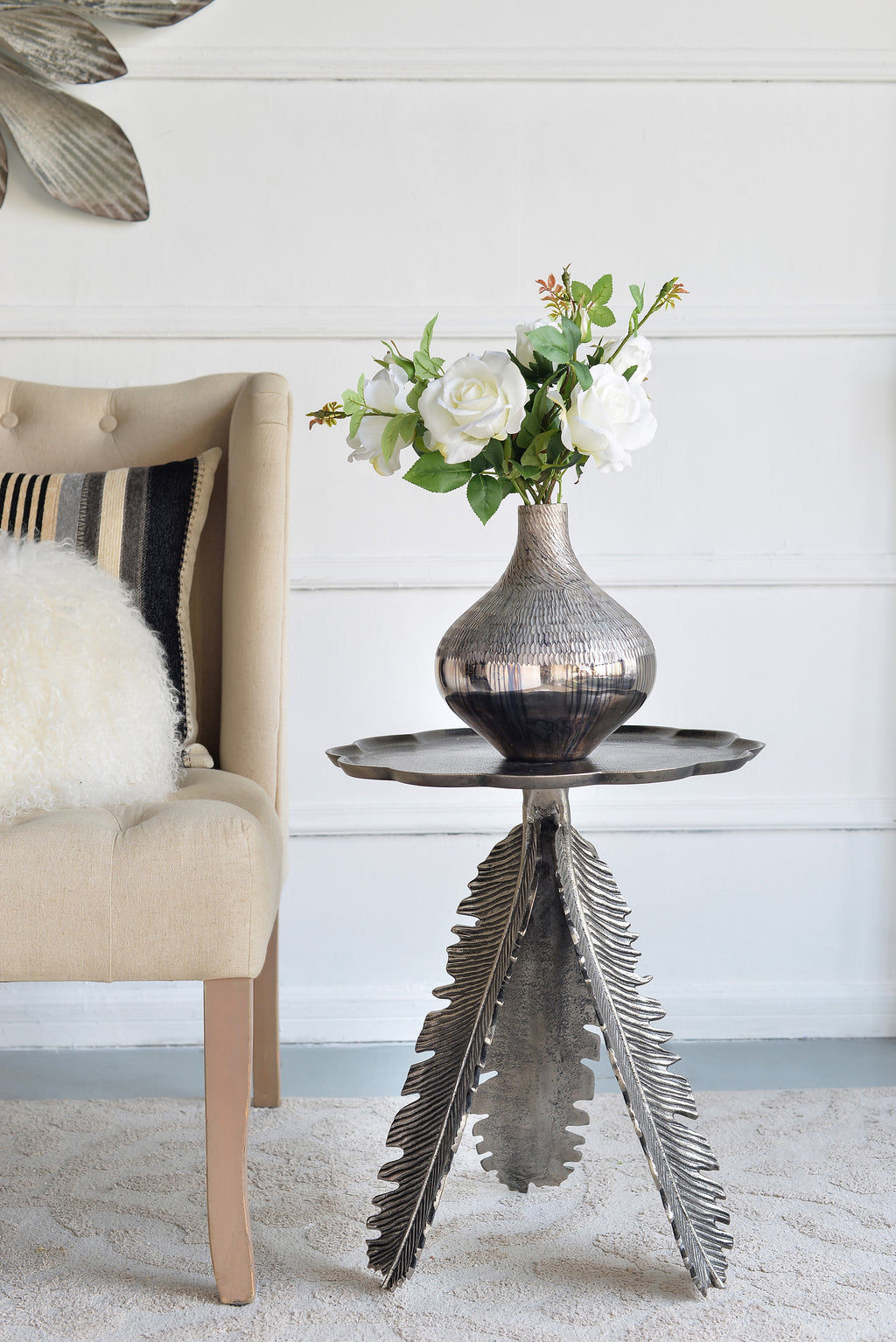 Milo Leaf Side Table