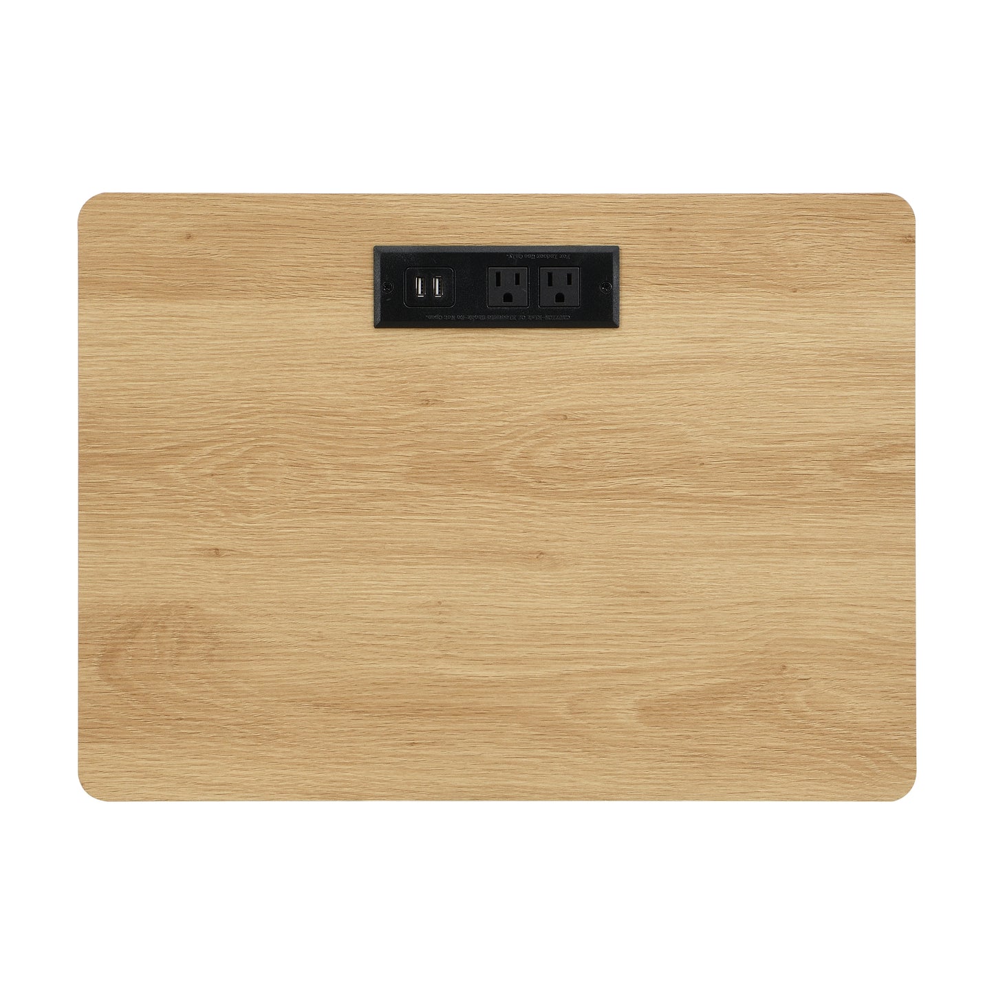 Nightstand with Outlet & USB Port, Modern Bedside Table with Charging Station and Storage Drawer, Modern Design for Small Spaces,Natural Color Nightstands