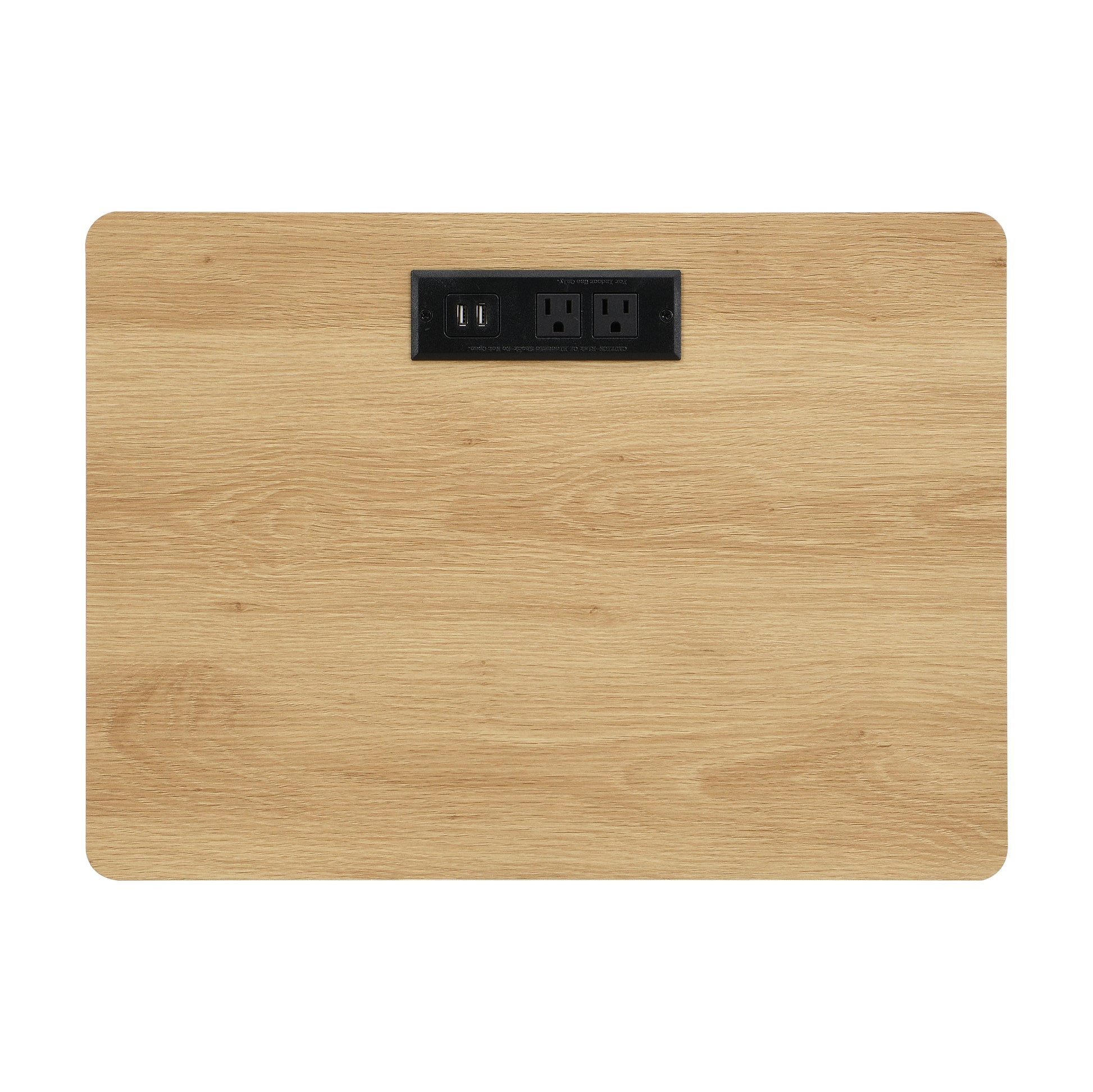 Nightstand with Outlet & USB Port, Modern Bedside Table with Charging Station and Storage Drawer, Modern Design for Small Spaces,Natural Color Nightstands