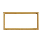 70.1'corrugated texture storage table for entranceways, narrow wooden console sofa table, can be placed behind the sofa, suitable for entranceways, corridors, and front door.Natura.70.1'L*8.7'W*35.5'H