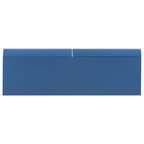 U_Style 47.6' Modern Painted Entryway Table with 2 Curved Drawers,Space-Saving Hallway Table with Geometric Legs,Contemporary Narrow Sofa Table for Living Room,Bedroom,Small Apartments, Foyer(Blue)