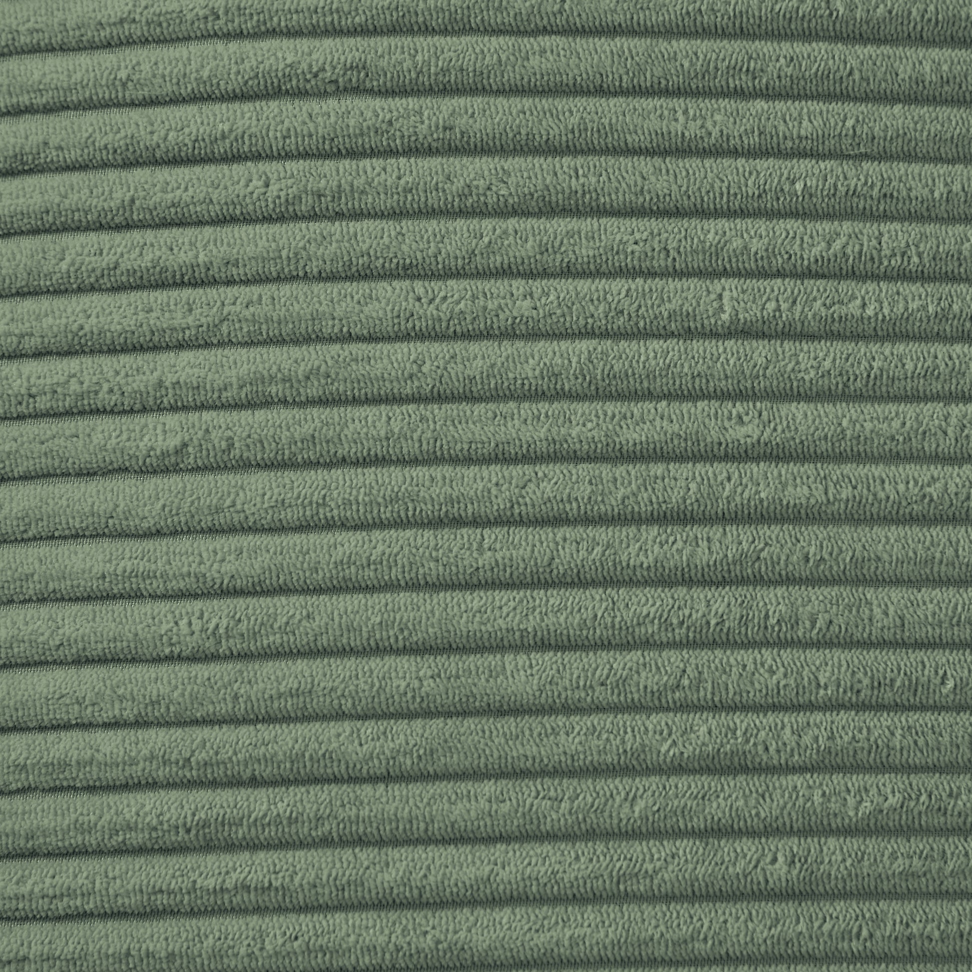 Modern corduroy modular section sofa, U-shaped convertible L-shaped sofa set with pillow, oversized sectional sofa with footstool, suitable for living room, attic, apartment, Olive Green 6 seat