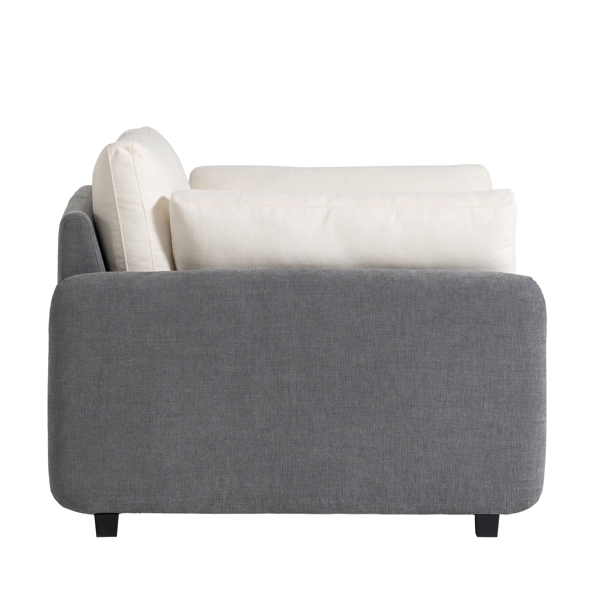 [Video]50*43 Oversized Chenille Single Sofa Chair,Wide and Deep Seat Accent Chair,Modern Upholstered Comfy Armchair,Color Blocking Couch Lounge with Pillows for Living Room,Apartment,Bedroom,3 Colors