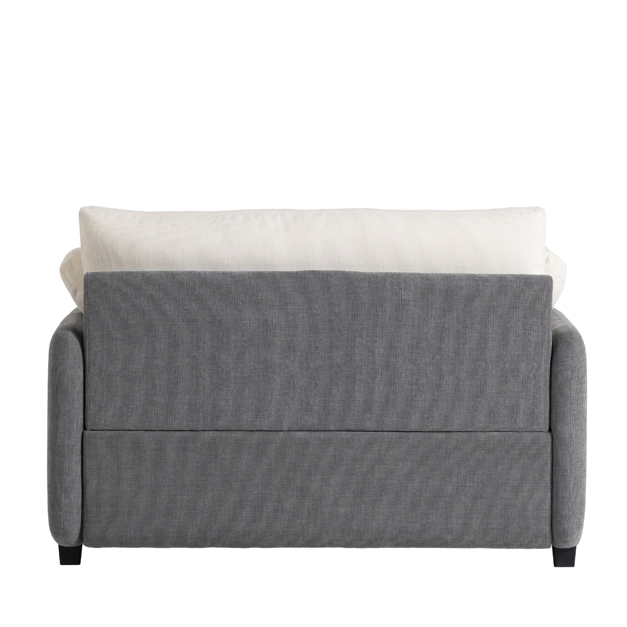 [Video]50*43 Oversized Chenille Single Sofa Chair,Wide and Deep Seat Accent Chair,Modern Upholstered Comfy Armchair,Color Blocking Couch Lounge with Pillows for Living Room,Apartment,Bedroom,3 Colors