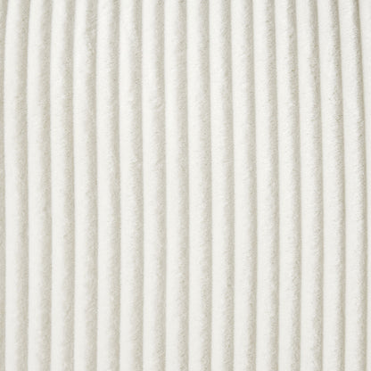 122.04 inch Oversized Sectional Sofa, Modern Couch with Chaise, Comfy Sofa Couch with Left Facing Chaise, White Corduroy Sofa