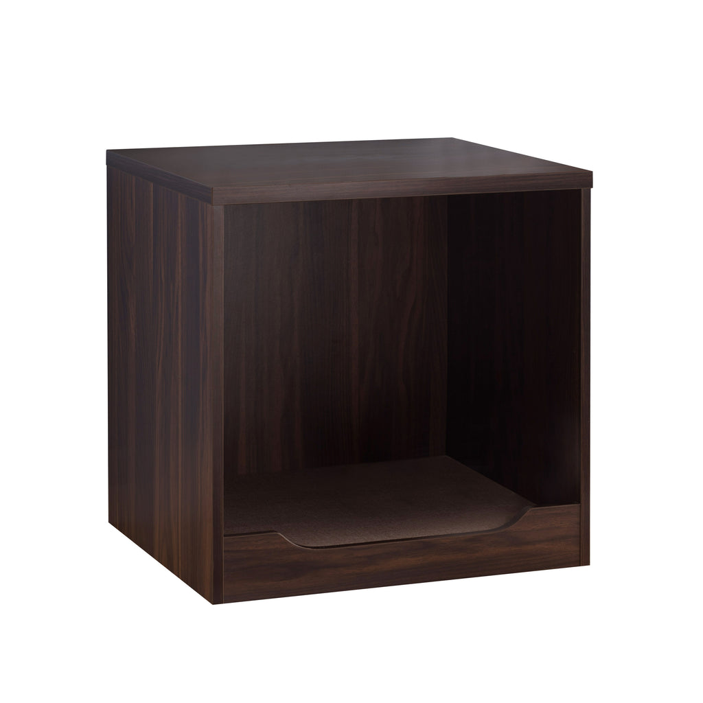 ID USA  161867 End Table Pet Cove Dark Walnut