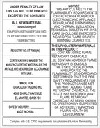 Queen Size Leather Upholstered Bed Frame, Modern Bed Frame with Wingback Head board, Upholstered Platform Bed with Wavy Footboard, No Spring Box Needed, Black Bed Frame