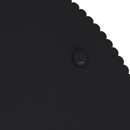 31.5'' Round Coffee Table,Modern Center Table with Storage,Vertical Stripe Design Coffee Table for Living Room,Bedroom(Black)