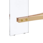 Sosi Gold Finish Coffee Table