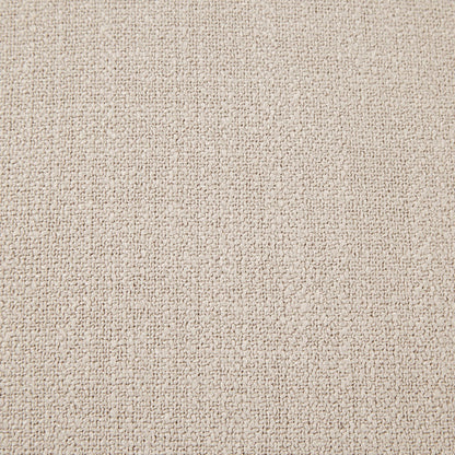 Counter Stool with Swivel Seat Function Sand Polyester and Solid Wood Ottoman