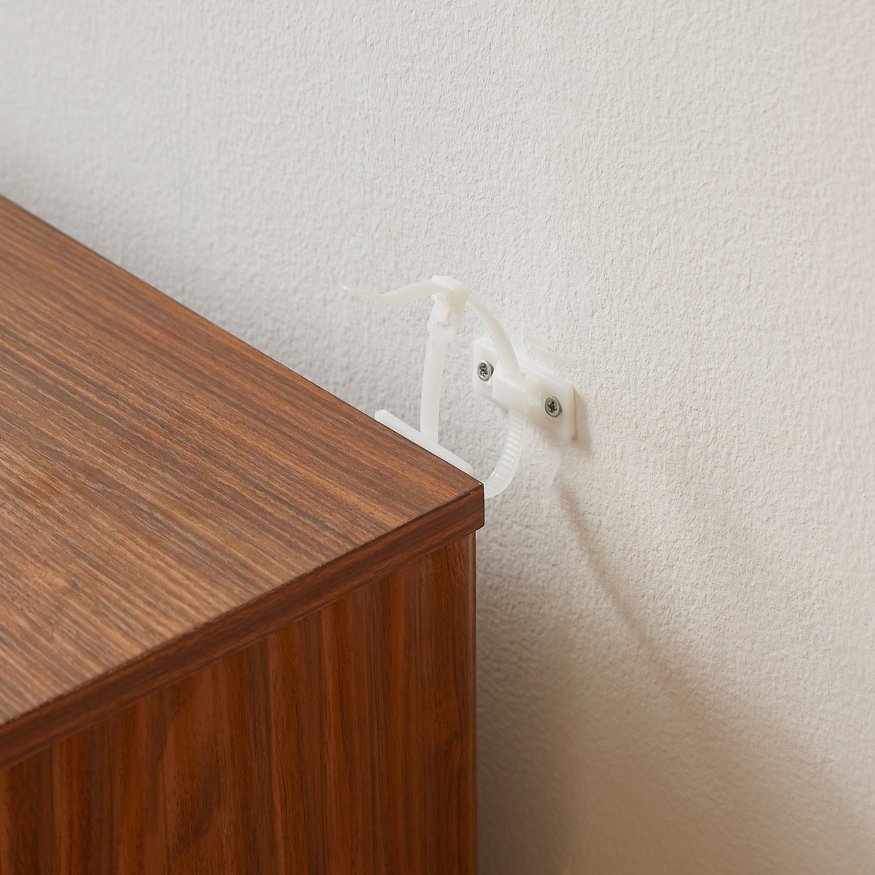 3 Drawers Drasser 2PCS, 27.6'' Wide Modern Chest of Drawers Curved wave Design,Nightstand,Wood Drawer Organizer for Bedroom, Living Room, Hallway, Walnut,27.6''W x 15.8''D x 27.4''H.