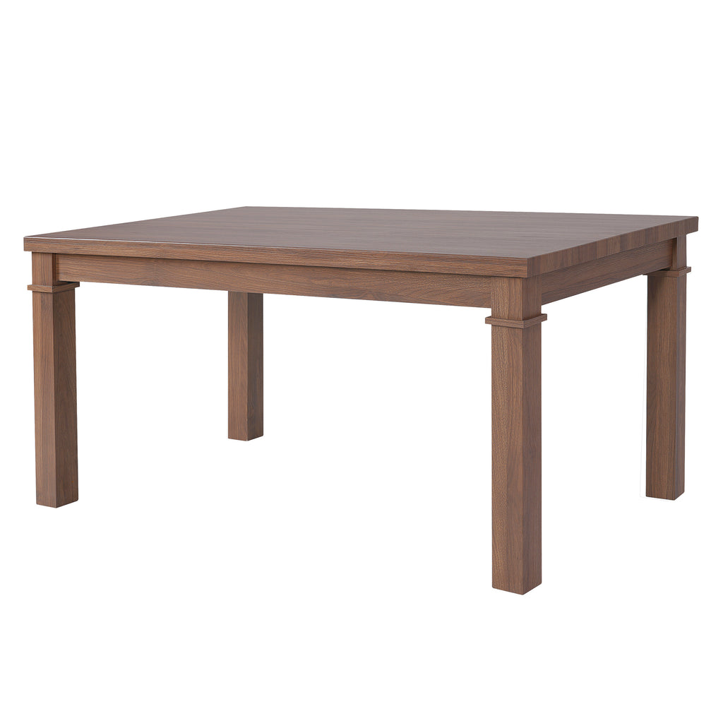 6-Piece Modern Dining Set, Rectangle Kitchen Table with 4 Upholstered Chairs & Bench, Ideal for Dining Room and Living Room, (Easy Assembly, Space Saving) Dining Table Set