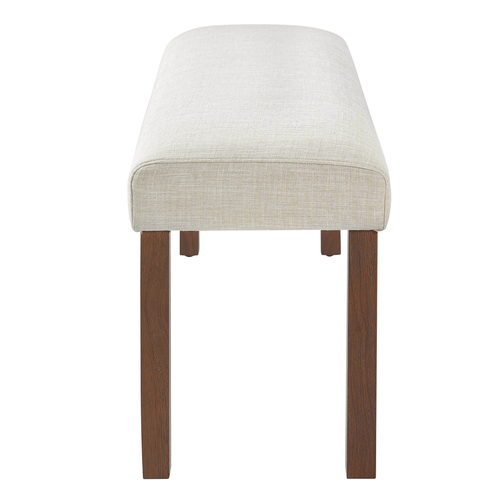 6-Piece Modern Dining Set, Rectangle Kitchen Table with 4 Upholstered Chairs & Bench, Ideal for Dining Room and Living Room, (Easy Assembly, Space Saving) Dining Table Set