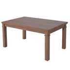 6-Piece Modern Dining Set, Rectangle Kitchen Table with 4 Upholstered Chairs & Bench, Ideal for Dining Room and Living Room, (Easy Assembly, Space Saving) Dining Table Set