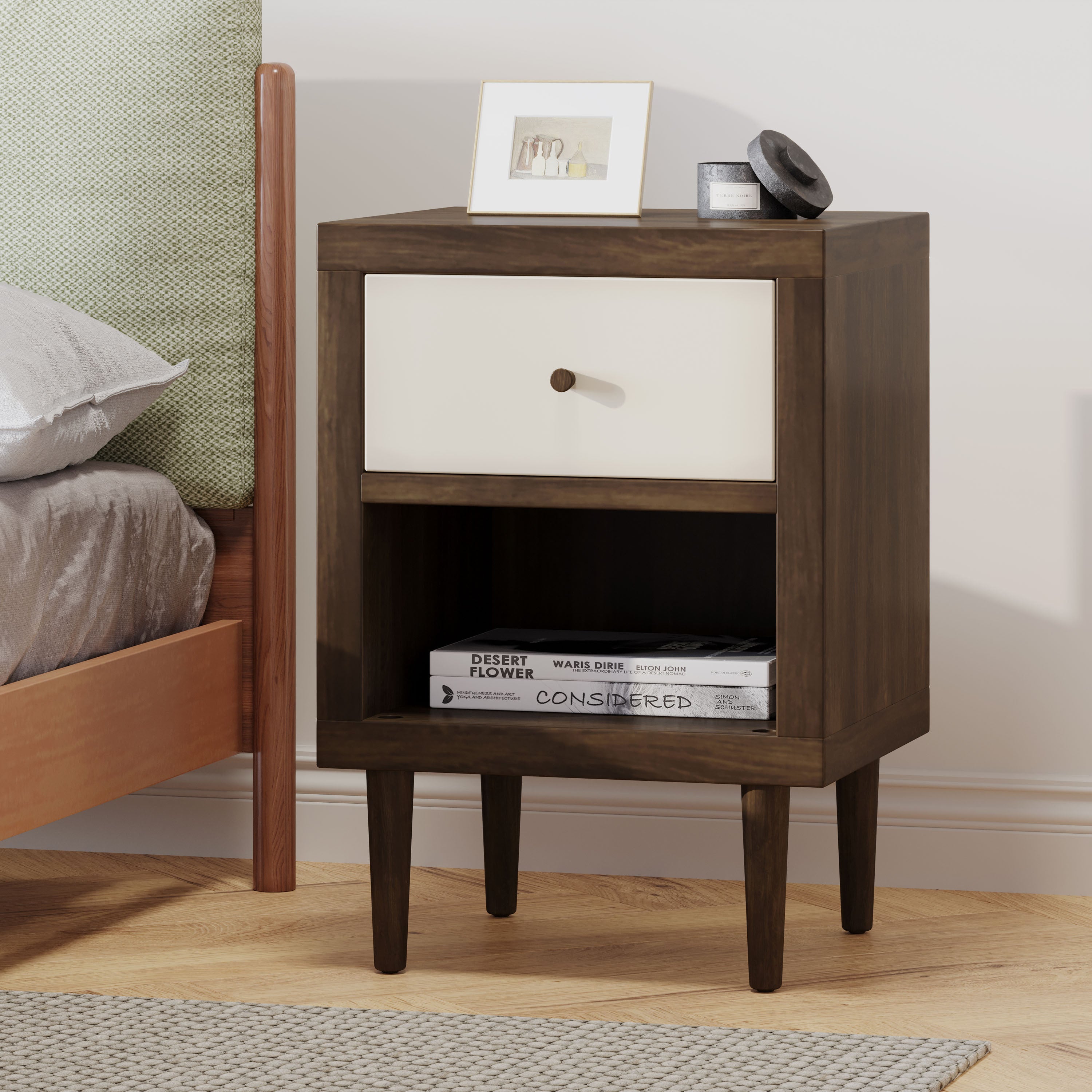 1-DRAWER NIGHTSTAND - Groovy Boardz