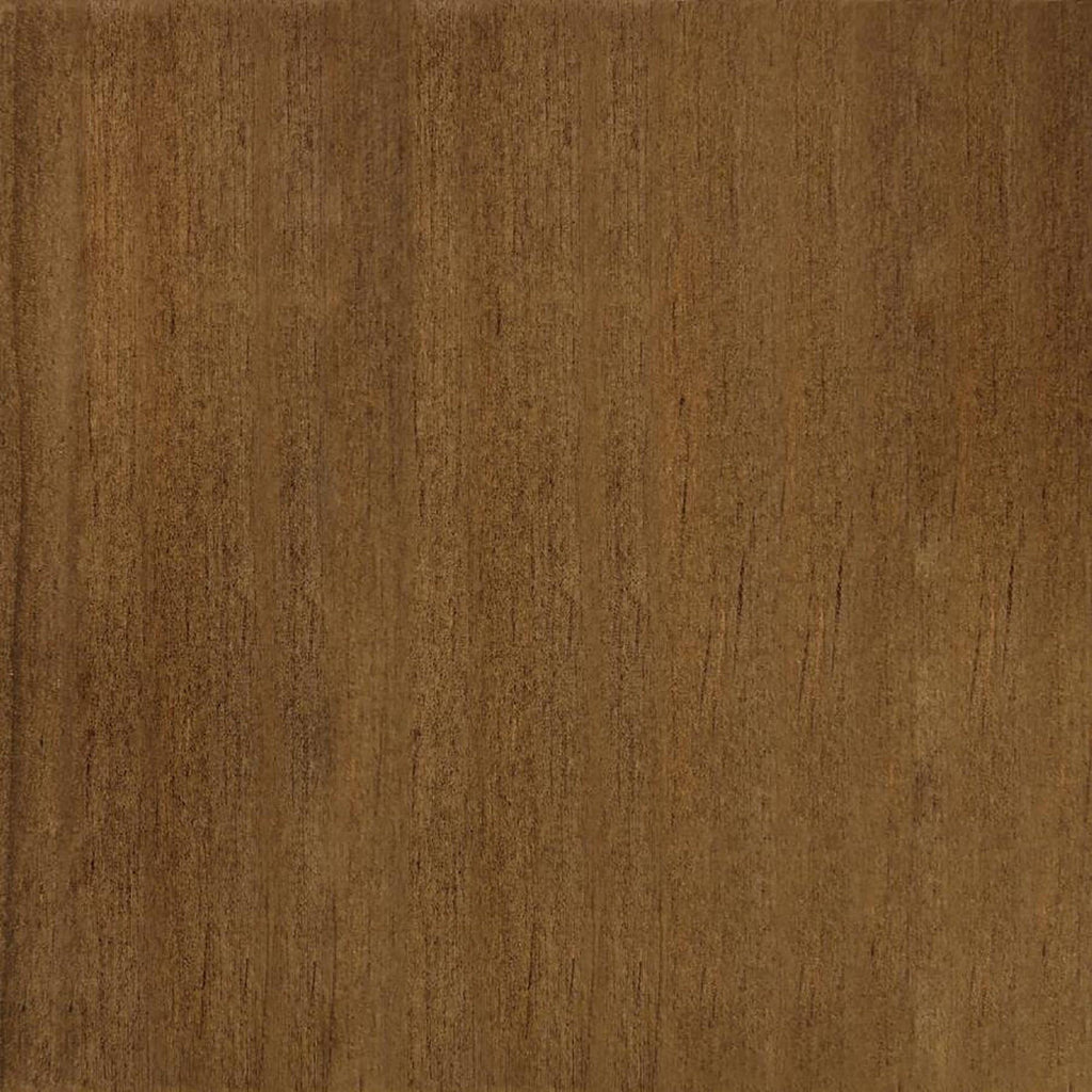 Modern Walnut and Linen Foldable 3-Panel Privacy Screen.