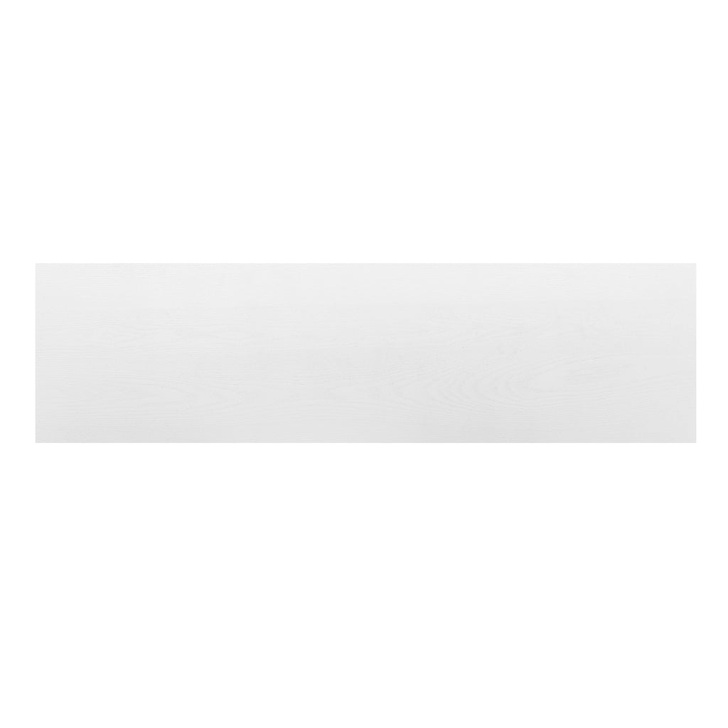 U_STYLE Modern and Curved Design Ash Veneer Console Table with Shelf,Suitable for Entryway,Hallway Living Room,Foyer,Corridor