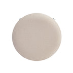 Modern White Counter Stools Set Of 4 With Iron Frame.