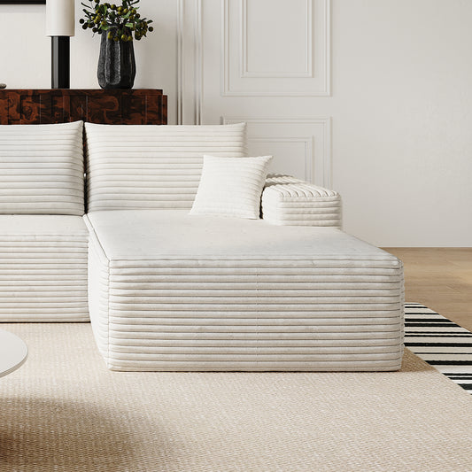 Y119-L-SLEEPER-WHITE Accent Chair