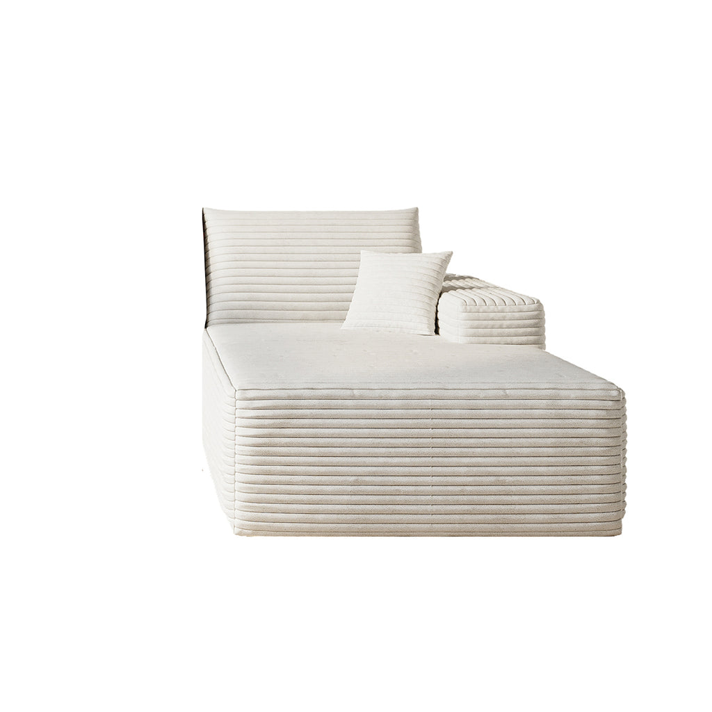 Y119-L-SLEEPER-WHITE Accent Chair