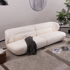 YP40116W Circular curve design with modern fashion, white, 4, office, bedroom