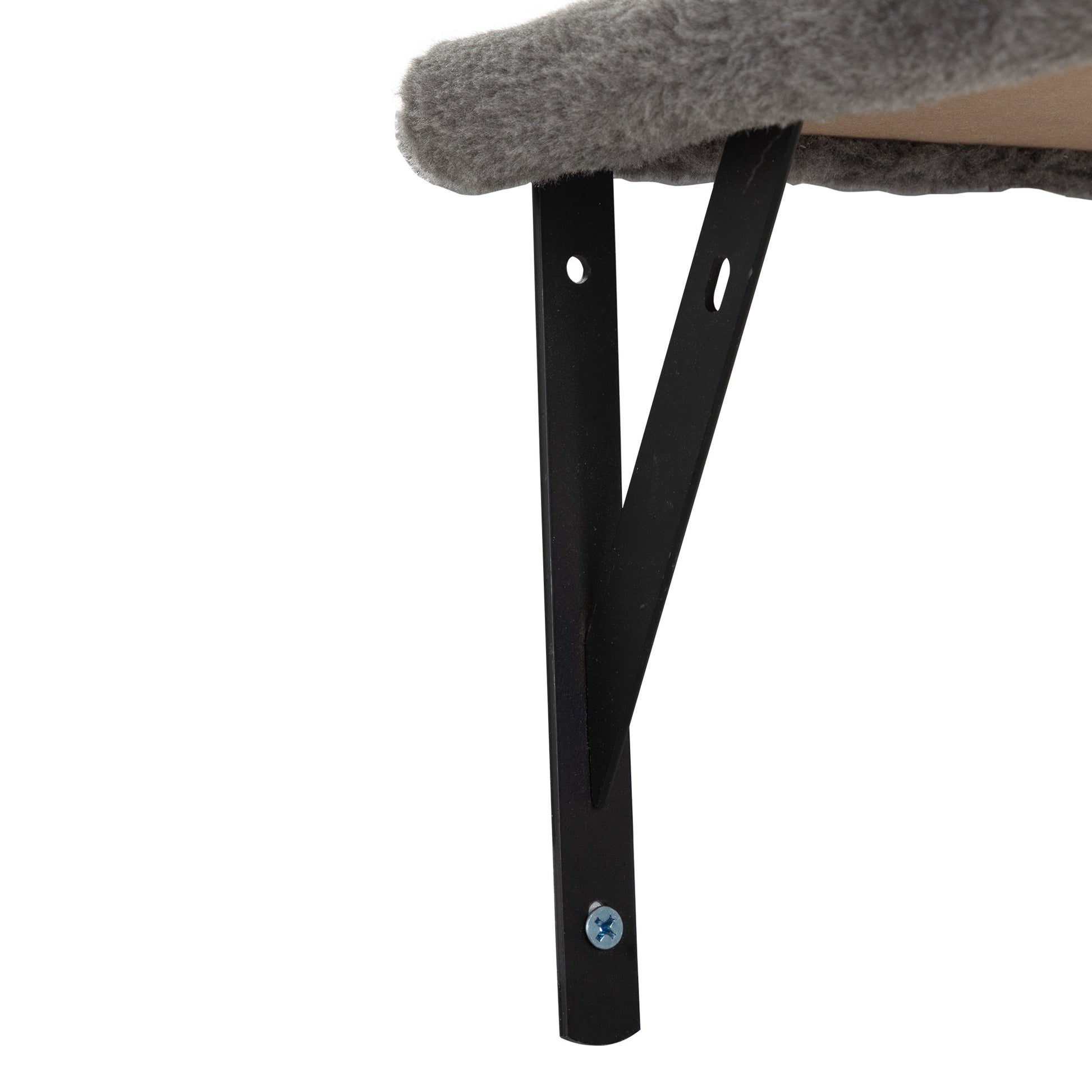 5 Pcs Multi-Level Wall-Mounted Indoor Cat Tree Furniture with Scratching Board, Condo, Perches, Bridge for Indoor Cats, Gray - Groovy Boardz