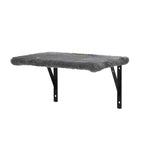 5 Pcs Multi-Level Wall-Mounted Indoor Cat Tree Furniture with Scratching Board, Condo, Perches, Bridge for Indoor Cats, Gray - Groovy Boardz