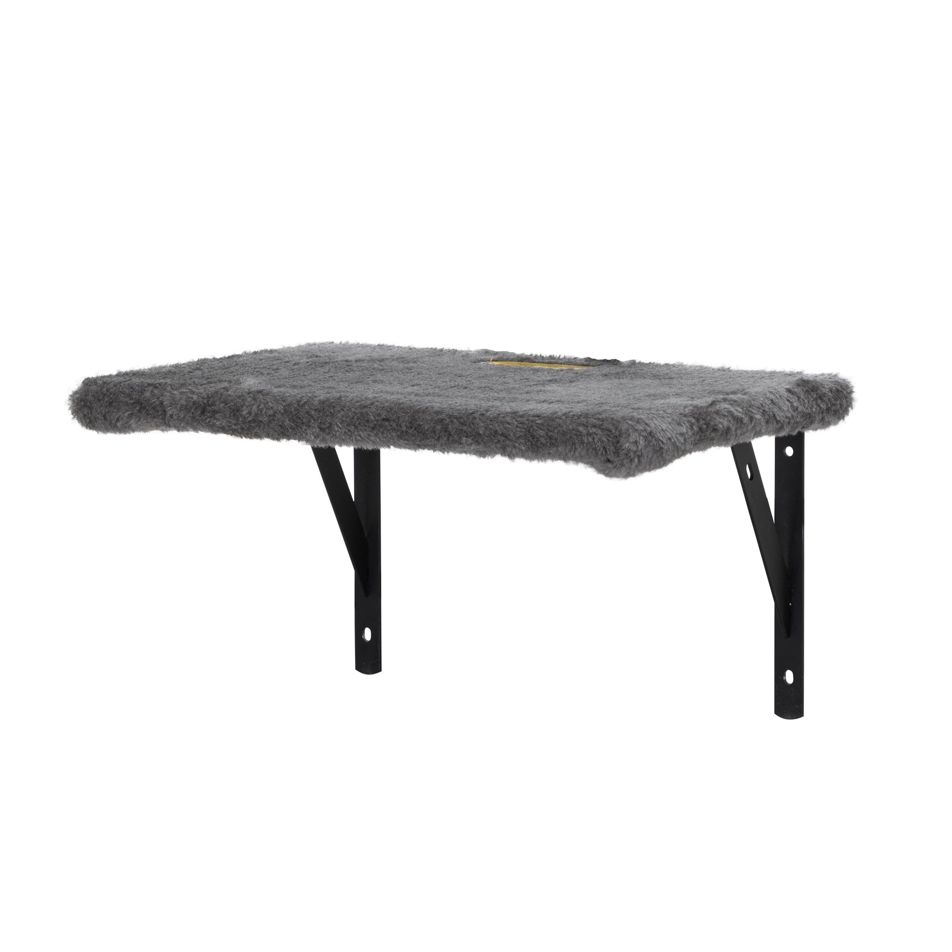 5 Pcs Multi-Level Wall-Mounted Indoor Cat Tree Furniture with Scratching Board, Condo, Perches, Bridge for Indoor Cats, Gray - Groovy Boardz