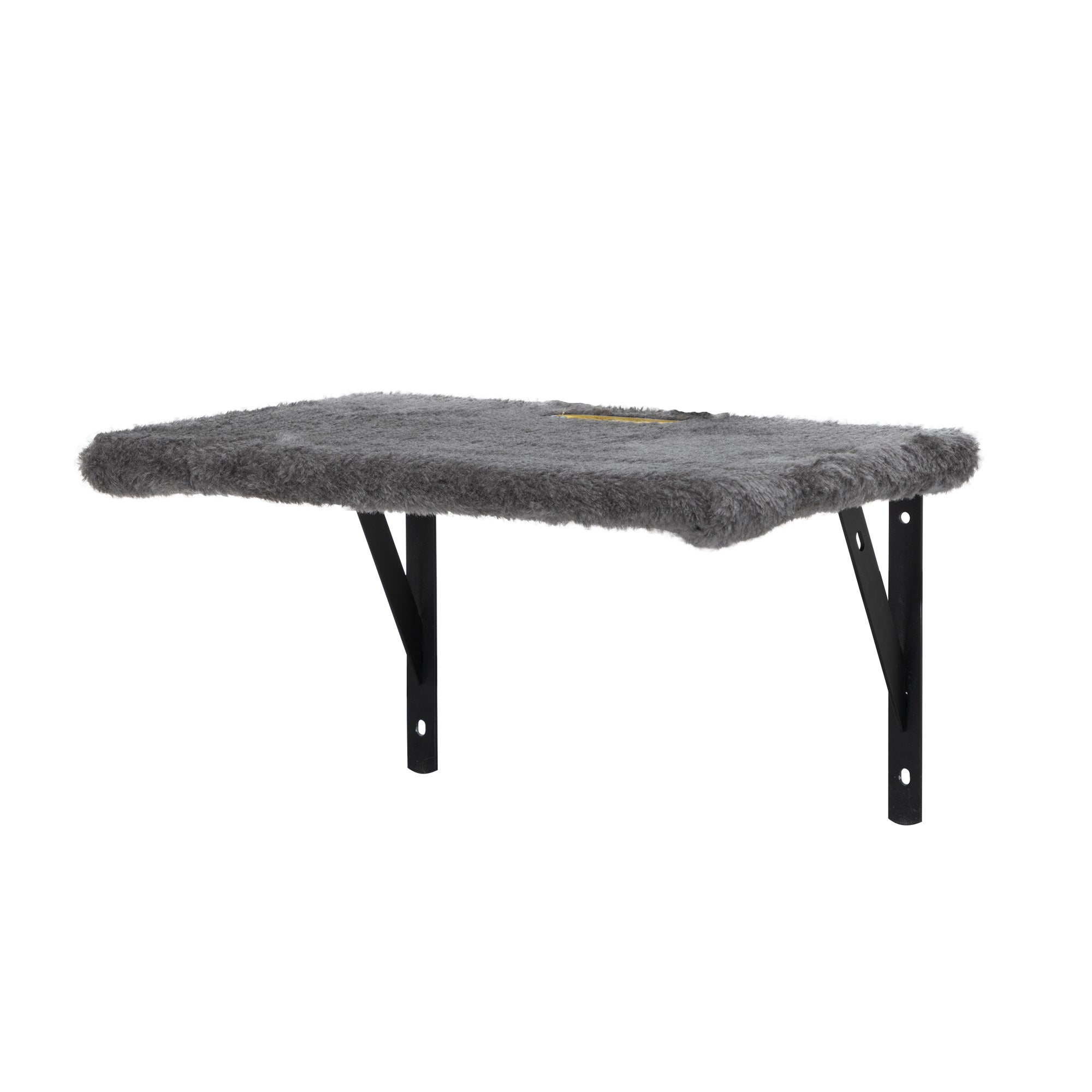 5 Pcs Multi-Level Wall-Mounted Indoor Cat Tree Furniture with Scratching Board, Condo, Perches, Bridge for Indoor Cats, Gray - Groovy Boardz