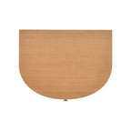 Valentine 24' 2-Drawer Storage Side Table, Natural Brown Beech Wood