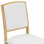 TOPMAX Farmhouse Extendable Round Dining Table Set for 4, 5-Piece Kitchen Table Set with 4 Upholstered Chairs and 16inch Removable Leaf for Small Places, Natural+Beige Dining Table Set