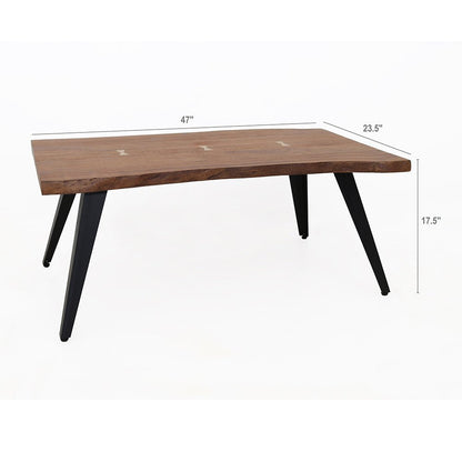 47x23.5x17.5" Ramirez Coffee Table - Groovy Boardz