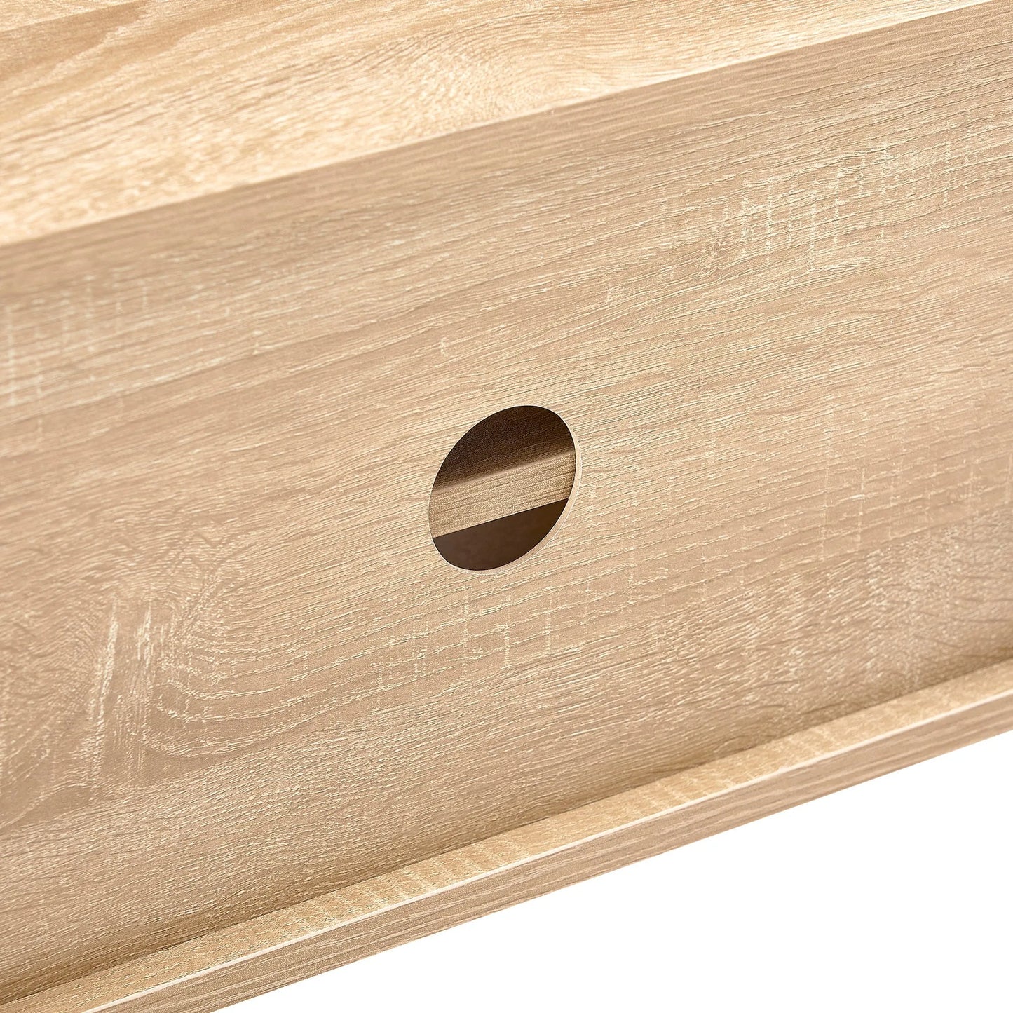 55.12" Rattan TV cabinet, double sliding doors for storage, adjustable shelf, solid wood legs, TV console for living room ,natural - Groovy Boardz